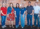 The Olney Chamber of Commerce welcomed Virginia’s House to its Quarterly Luncheon. L-R: ACE Hardware co-owner Kris Camp, Chamber director Kimberly Smith, Virginia’s House executive director Kaci McKinzie, Virginia’s House, Morgan Shook of Virginia’s House, Chamber board members Eric Loggins and Jonathan Rodgers. Photo by Will Sadler