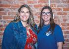 Olney Chamber director Kimberly Smith and Virginia’s House executive director Kaci McKinzie at the Chamber’s Spring Quarterly Luncheon at Hudson’s on Main. Photo by Will Sadler