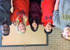 Shown here are percussion ensemble state qualifiers Darian Allen, Gabe Garza, Melanie Allen and La’Anna Golden. 