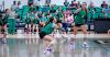 NHS Ladycat #2 Kinsey Hawkins with a dig early in the Ladycats match with the Graford Lady Rabbits. Photo by Will Sadler