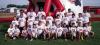 Attendees of the Kindergarten through 5th grade Cub football camp pose for a team photo. The camp for the younger athletes previews two-a-day workouts for Olney High School athletes, whose season begins in earnest in August. Photo by Will Sadler