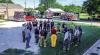 Firefighter Dustin Hudson led smoke training for the Olney Volunteer Fire Department that included multiple City of Olney departments. Here, Hudson gives safety instructions and the agenda for the day’s activities on May 30. Photo by Will Sadler