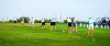 Golfers attending the Olney Country Club’s McClatchy Tourney warm up before tee off on the driving range and putting green. Photo by Will Sadler